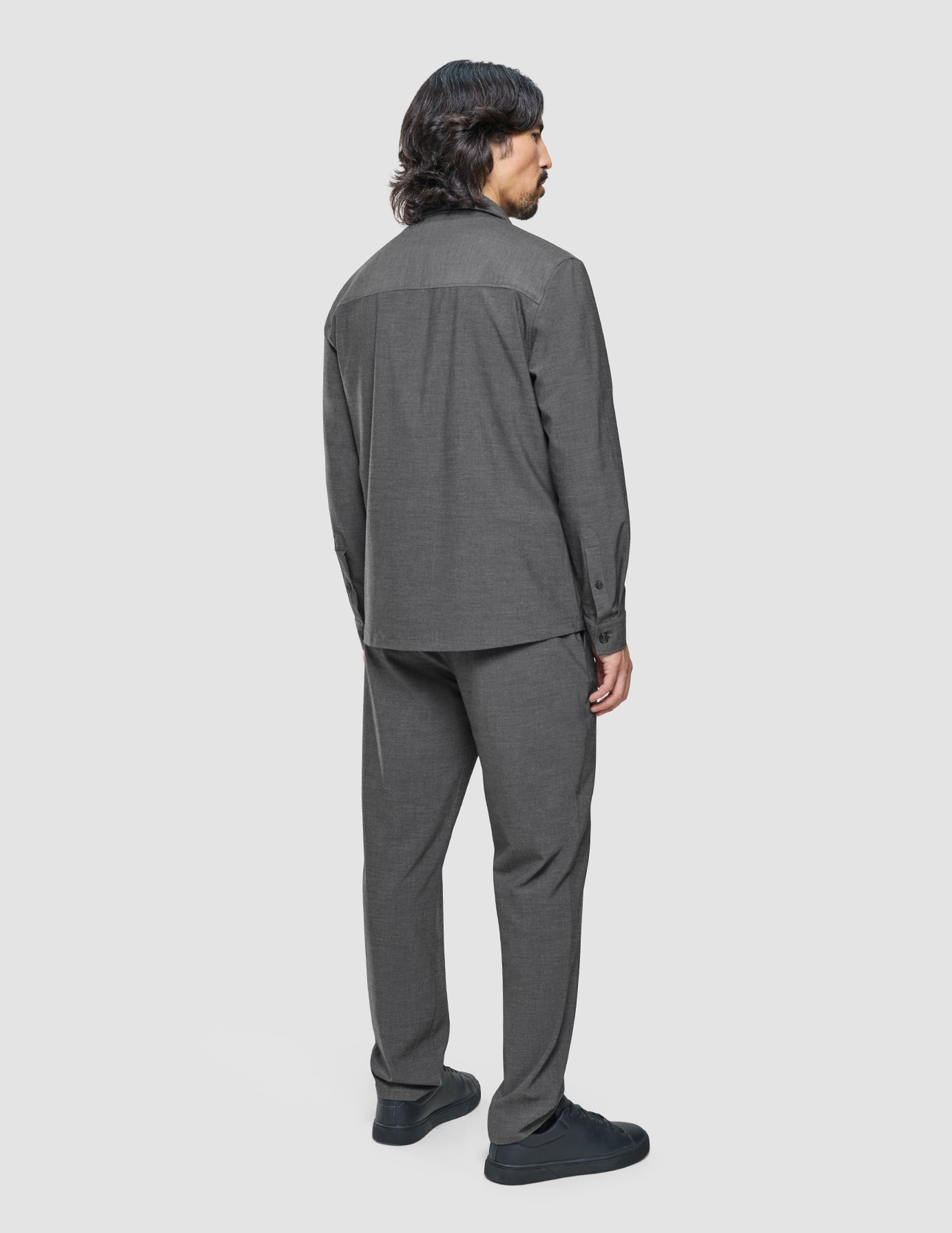 Ease Overshirt Dark Grey